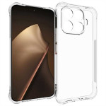 Силиконов гръб с подсилени ръбове за Xiaomi 17T Pro - прозрачен