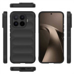 Подсилен силиконов гръб на ленти за Xiaomi 17T Pro - черен - 2
