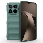 Подсилен силиконов гръб на ленти за Xiaomi 17T Pro - зелен - 0