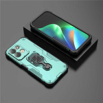Хибриден гръб със стойка за Xiaomi Redmi 17 4G/5G - светло син - 0