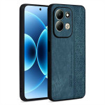 Силиконов гръб с покритие от кожа марка AZNS за Xiaomi Redmi 17 4G/5G - зелен - 0
