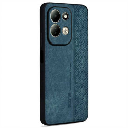 Силиконов гръб с покритие от кожа марка AZNS за Xiaomi Redmi 17 4G/5G - зелен