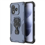 Хибриден гръб със стойка за Xiaomi Redmi Note 17 4G/5G - тъмно син