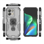Хибриден гръб със стойка за Xiaomi Redmi Note 17 4G/5G - сив - 1