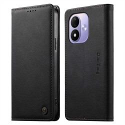 Калъф тип портмоне марка DIERFENG за Xiaomi Redmi Note 17 4G/5G - черен