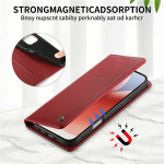 Калъф тип портмоне марка DIERFENG за Xiaomi Redmi Note 17 4G/5G - червен - 0