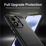 Силиконов гръб Rugged Armor за Xiaomi Redmi Note 17 4G/5G - черен - 0