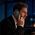 Силиконов гръб Rugged Armor за Xiaomi Redmi Note 17 4G/5G - черен - 2
