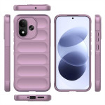 Подсилен силиконов гръб на ленти за Xiaomi Redmi Note 17 4G/5G - лилав - 0