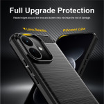 Силиконов гръб Rugged Armor за Xiaomi Redmi Note 17 Pro 5G - черен - 0
