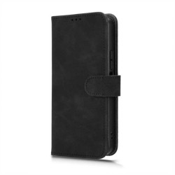 Кожен калъф тип портмоне за Xiaomi Redmi Note 17 Pro Max 5G - черен