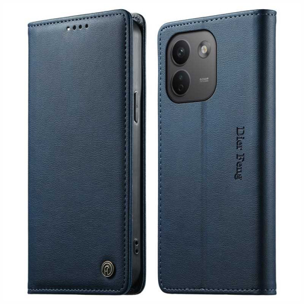 Калъф тип портмоне марка DIERFENG за Xiaomi Redmi Note 17 Pro Max 5G - тъмно син Калъф тип портмоне марка DIERFENG за Xiaomi Redmi Note 17 Pro Max 5G - тъмно син