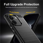 Силиконов гръб Rugged Armor за Xiaomi Redmi Note 17 Pro Max 5G - черен - 1