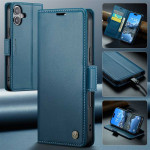 Калъф страничен flip марка CASEME за iPhone 17 – тюркоазен - 1