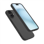 Силиконов гръб за iPhone 17 - черен - 1