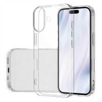 Силиконов гръб за iPhone 17 - прозрачен