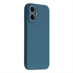 Силиконов гръб за iPhone 17 - син