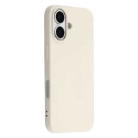 Силиконов гръб за iPhone 17 - бял
