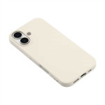 Силиконов гръб за iPhone 17 - бял - 2