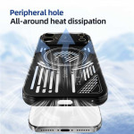 Хибриден гръб марка ABEEL за iPhone 17 Pro - черен - 0 Хибриден гръб марка ABEEL за iPhone 17 Pro - черен - 0