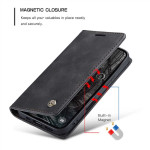 Калъф страничен flip марка CASEME за iPhone 17 Pro – черен - 0 Калъф страничен flip марка CASEME за iPhone 17 Pro – черен - 0