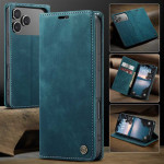 Калъф страничен flip марка CASEME за iPhone 17 Pro – тюркоазен - 0 Калъф страничен flip марка CASEME за iPhone 17 Pro – тюркоазен - 0