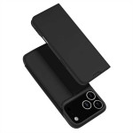 Тънък калъф страничен flip марка DUX DUCIS за iPhone 17 Pro – черен Тънък калъф страничен flip марка DUX DUCIS за iPhone 17 Pro – черен