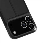Тънък калъф страничен flip марка DUX DUCIS за iPhone 17 Pro – черен - 2 Тънък калъф страничен flip марка DUX DUCIS за iPhone 17 Pro – черен - 2