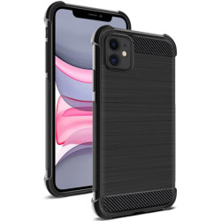 Силиконов гръб марка IMAK за iPhone 11 - черен