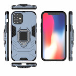 Хибриден гръб със стойка за iPhone 12 mini - стоманено син - 1