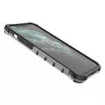 Хибриден гръб с ромбоидна шарка за iPhone 12 mini - бял - 2