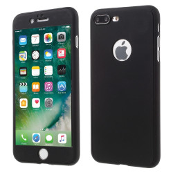 Цялостен калъф за iPhone 7 Plus - черен