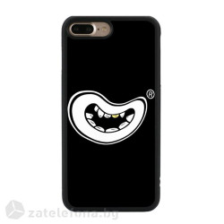 Гланциран силиконов калъф за iPhone 7 Plus и iPhone 8 Plus - face