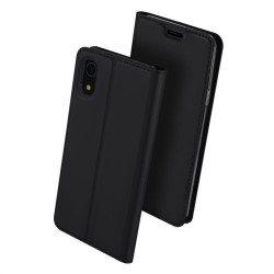 Тънък калъф страничен flip марка DUX DUCIS за iPhone XR &ndash; черен