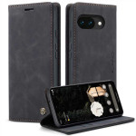 Калъф страничен flip марка CASEME за Google Pixel 10a – черен
