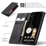 Калъф страничен flip марка CASEME за Google Pixel 10a – черен - 1