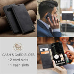 Калъф страничен flip марка CASEME за Google Pixel 10a – черен - 3