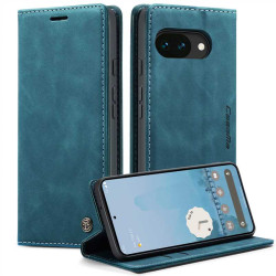 Калъф страничен flip марка CASEME за Google Pixel 10a – тюркоазен