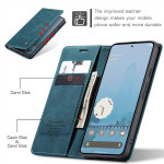 Калъф страничен flip марка CASEME за Google Pixel 10a – тюркоазен - 1