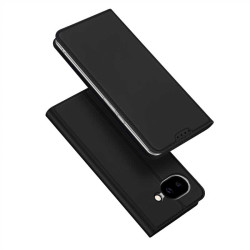 Тънък калъф страничен flip марка DUX DUCIS за Google Pixel 10a – черен