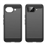 Силиконов гръб Rugged Armor за Google Pixel 10a - черен - 2
