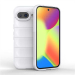 Подсилен силиконов гръб на ленти за Google Pixel 10a - бял