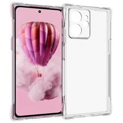 Силиконов гръб с подсилени ръбове за HMD Skyline 5G - прозрачен