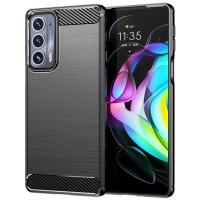 Силиконов гръб Rugged Armor за Motorola Edge 20 - черен