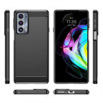 Силиконов гръб Rugged Armor за Motorola Edge 20 - черен - 0