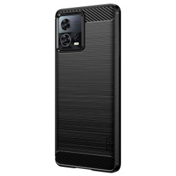 Силиконов гръб марка MOFI за Motorola Edge 30 Fusion 5G - черен