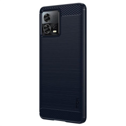 Силиконов гръб марка MOFI за Motorola Edge 30 Fusion 5G - тъмно син