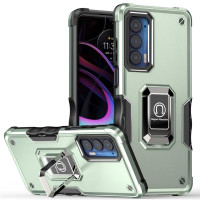 Хибриден гръб със стойка за Motorola Edge 30 Pro - зелен