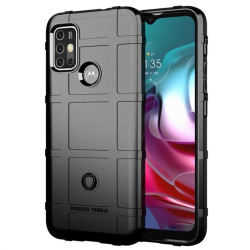 Подсилен силиконов гръб за Motorola Moto G10/G30 - черен
