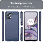 Силиконов гръб Rugged Armor за Motorola G13 - тъмно син - 2